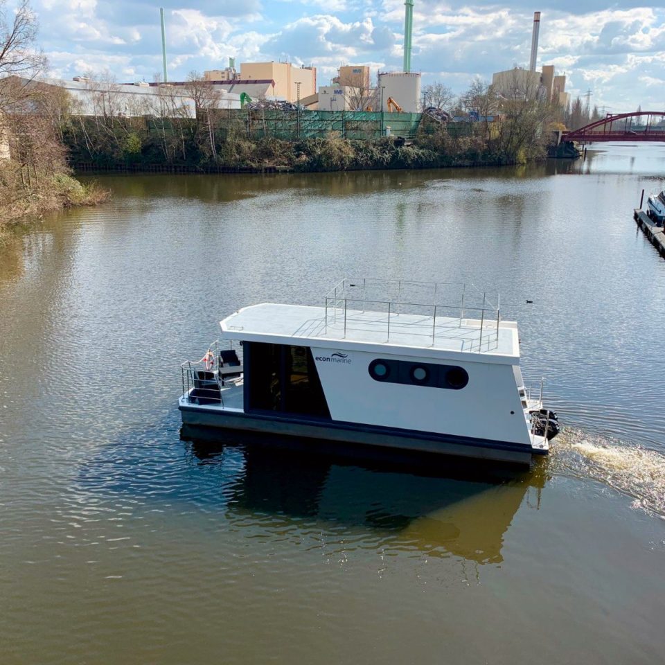 Hausboote riverloft 900 vermierung Hamburg