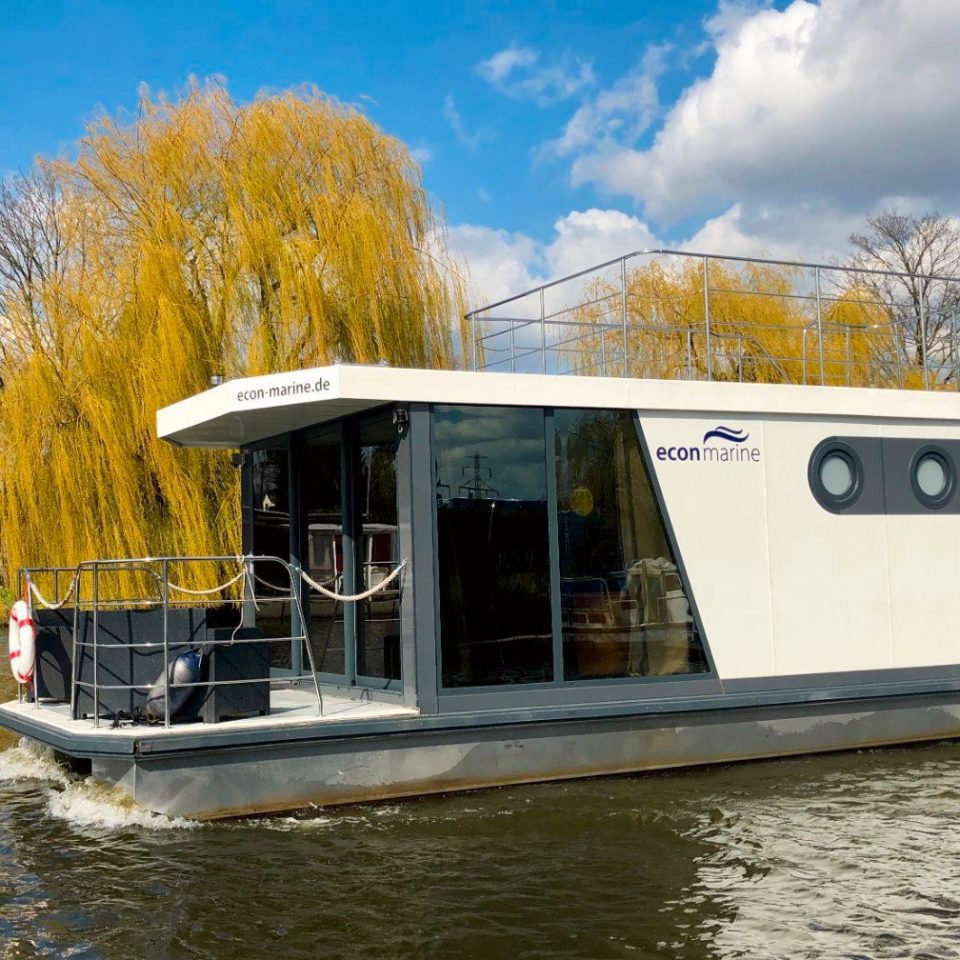 Hausboote riverloft 900 vermierung Hamburg